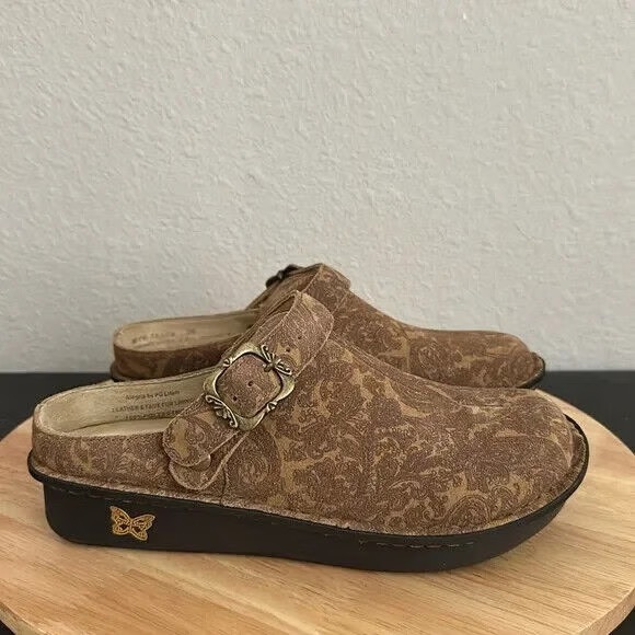 Alegria Paisley Patterned Clogs - Picture 1 of 8